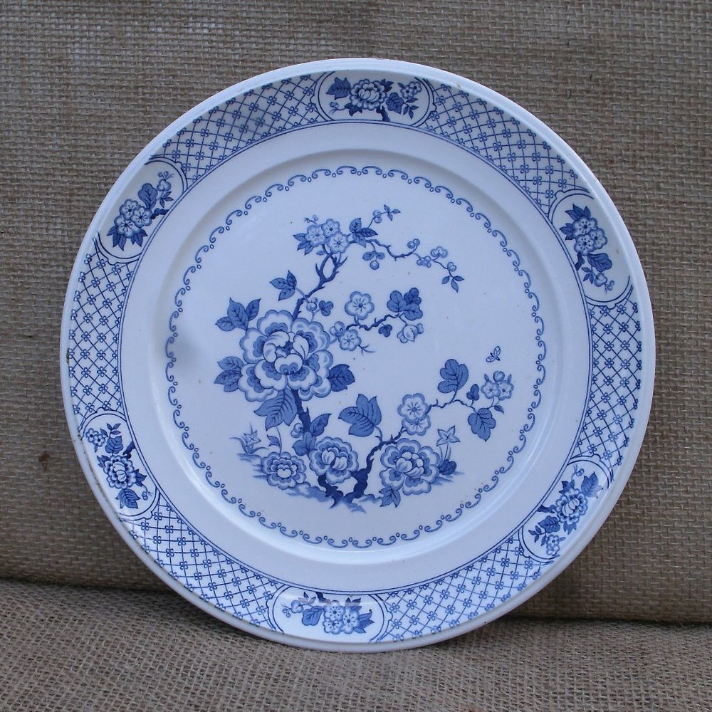 Vintage Kyoto Pattern Ironstone Johnson Brothers Plate